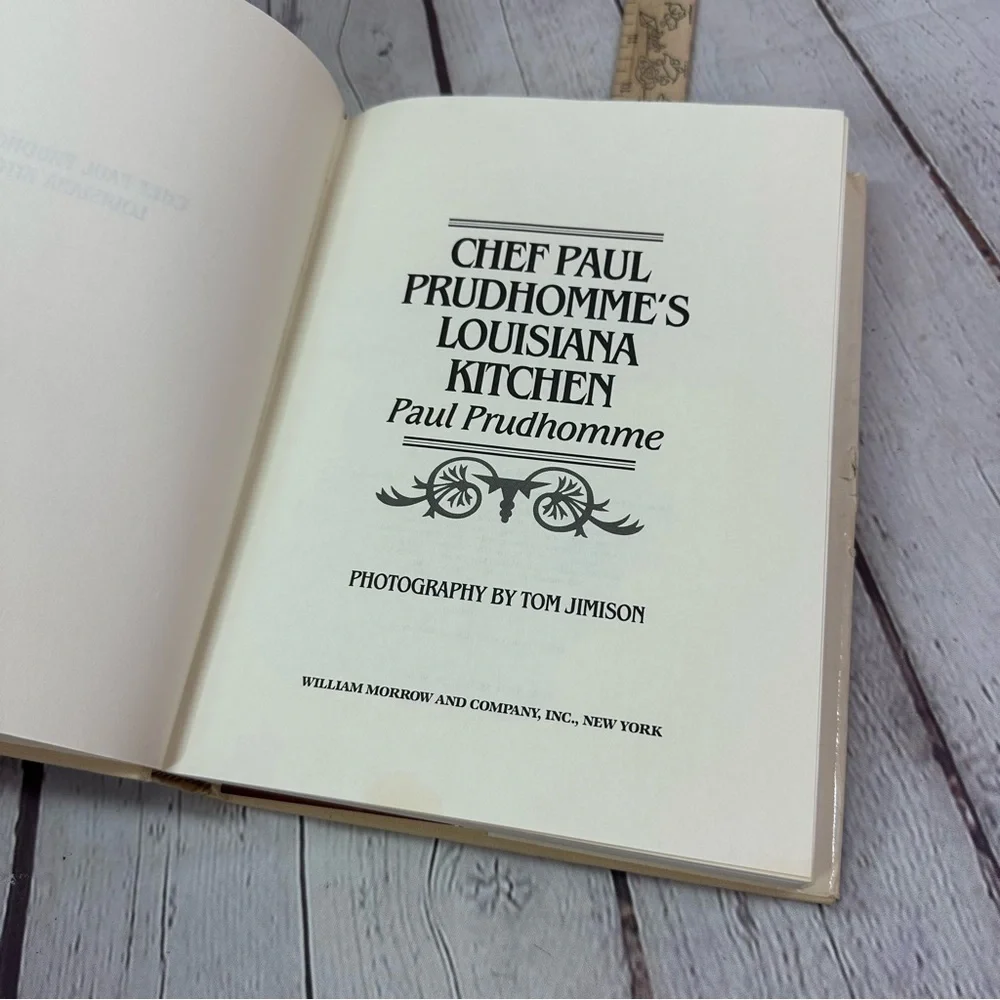 vintage 1984 chef paul prudhomme's  Louisiana kitchen Cookbook